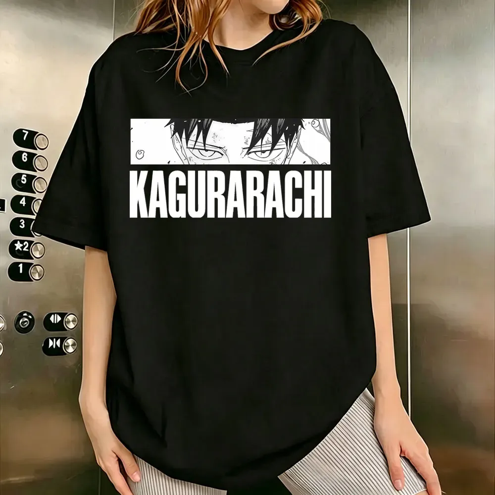 T-shirt imprimé graphique Anime Kagurabachi Chihiro Rokuhira Eyes